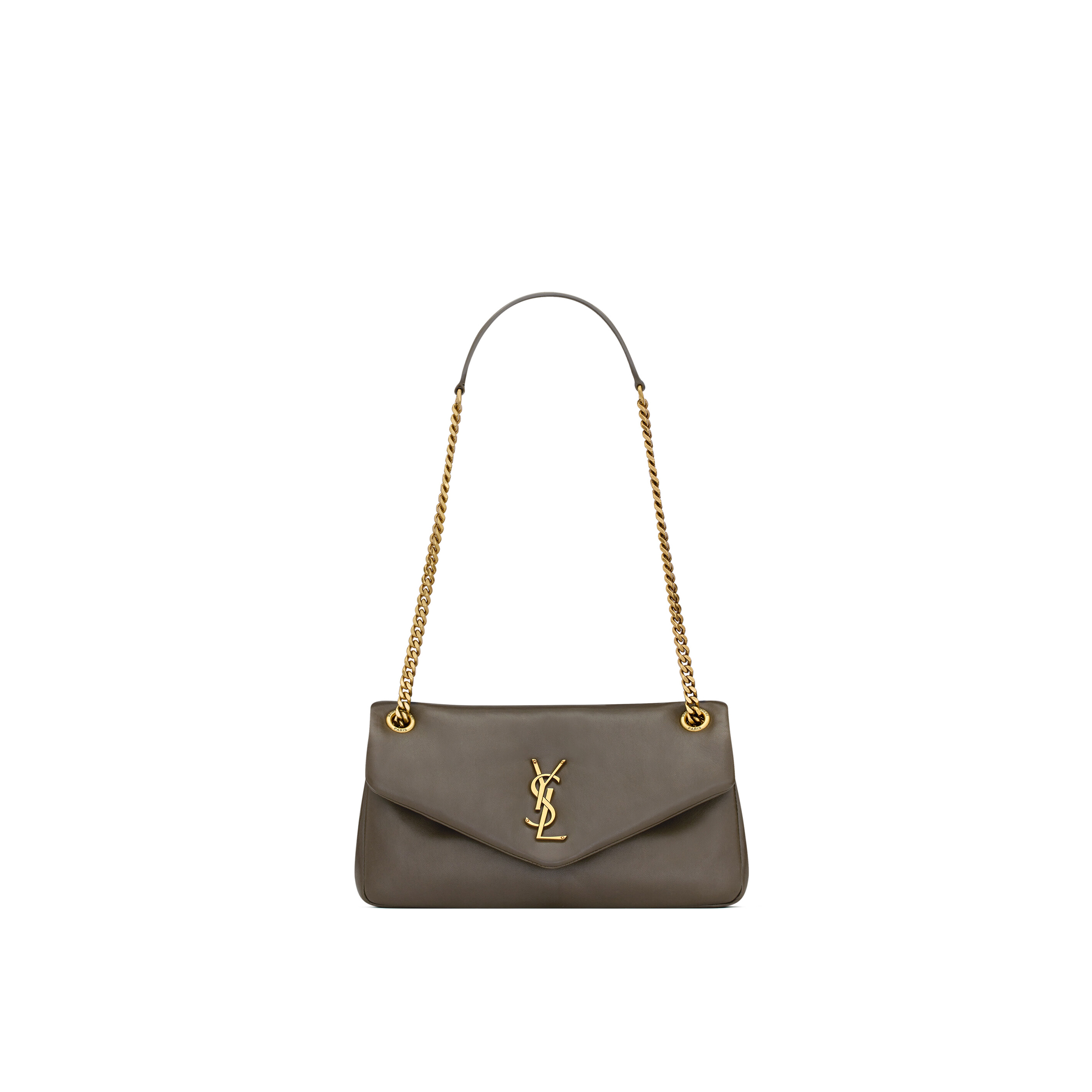 YSL CALYPSO SMALL IN PLUNGED LAMBSKIN 734153AACQO3212 (26*14*7cm) YSL CALYPSO SMALL IN PLUNGED LAMBSKIN 734153AACQO3212 (26*14*7cm)